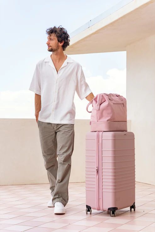 Beis | The Carry-On Check-In Roller in Atlas Pink/CARRY-ON - Click Image to Close