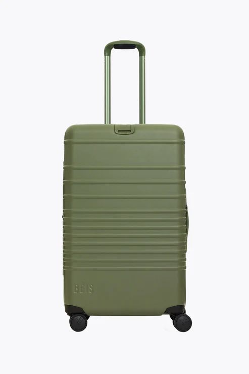 Beis | The Carry-On Check-In Roller in Olive/CARRY-ON